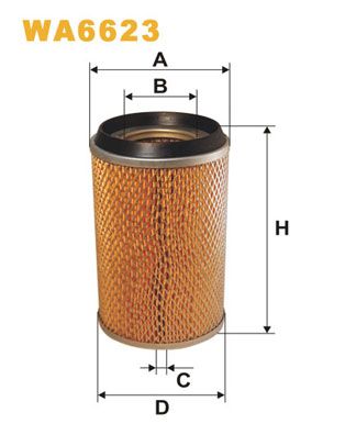 WIX FILTERS Õhufilter WA6623